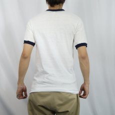 画像3: 70's Spiro Agnew "A GREAT AMERICAN" 副大統領 プリントリンガーTシャツ M (3)