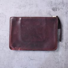 画像1: 60〜70's COACH USA製 レザークラッチバッグ (1)
