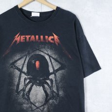 画像1: METALLICA ロックバンドプリントTシャツ BLACK L (1)