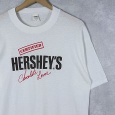 画像1: 80〜90's HERSHEY'S USA製 お菓子企業 プリントTシャツ XL (1)