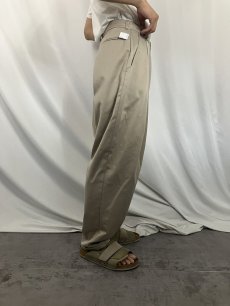 画像3: R.M. Williams 1タック ポリエステル×コットンパンツ W29 (3)