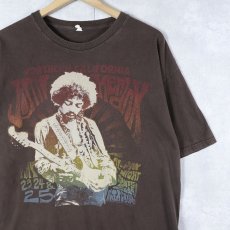 画像1: Jimi Hendrix ミュージシャンプリントTシャツ L (1)