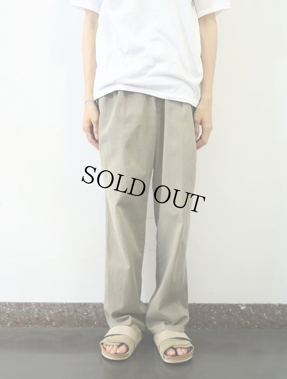 画像2: 90's POLO Ralph Lauren USA製 2タック コットンチノトラウザーズ W35 (2)