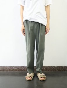 画像2: Eddie Bauer Relaxed-fit 2タック コットンスラックス W35 (2)