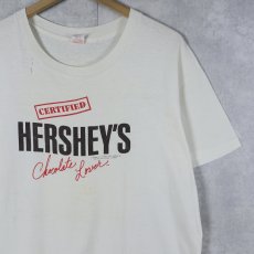 画像1: 80〜90's HERSHEY'S USA製 お菓子企業 プリントTシャツ XL  (1)