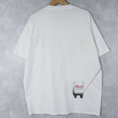 画像2: 90's Budweiser USA製 ビールメーカー 巻きプリントTシャツ XL (2)