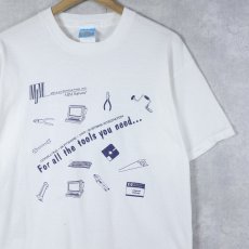画像1: 90's MJM Software "For all the tools you need..." IT企業 プリントTシャツ (1)