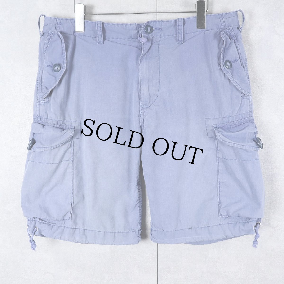 画像1: POLO Ralph Lauren "MILITARY TYPE" コットンカーゴショーツ W34 (1)