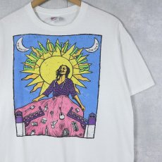 画像1: 90's FREMONT FAIR USA製 フェスティバルプリントTシャツ L (1)