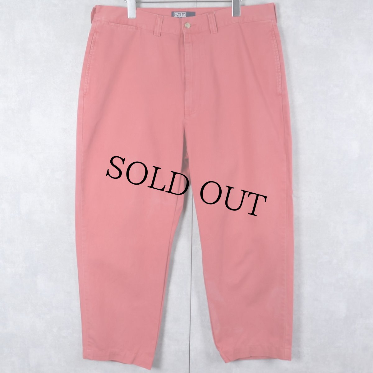 画像1: POLO Ralph Lauren コットンパンツ W35 (1)