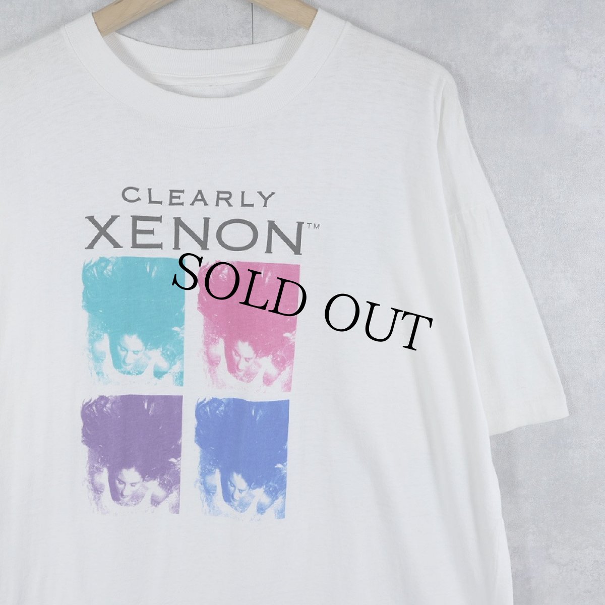画像1: 90's "Clearly Xenon" フォトプリントTシャツ (1)