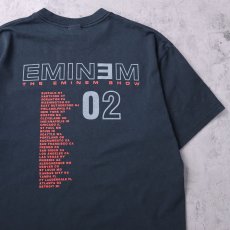 画像2: 2000's Eminem "THE EMINEM SHOW 02" ラッパーツアーTシャツ BLACK L (2)