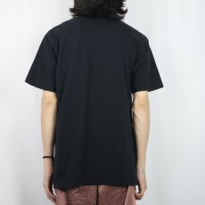 画像3: WYMS "Jazz 89" ラジオ局 ジャズミュージシャンプリントTシャツ BLACK L (3)