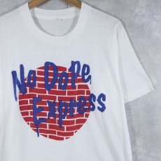 画像1: 〜90's "NO DOPE EXPRESS" メッセージプリントTシャツ  (1)