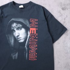 画像1: 2000's Eminem "THE EMINEM SHOW 02" ラッパーツアーTシャツ BLACK L (1)