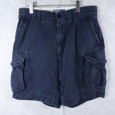 画像1: POLO Ralph Lauren コットンカーゴショーツ NAVY W35 (1)