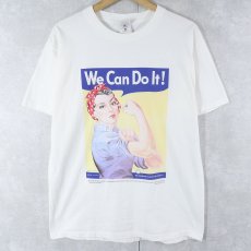 画像1: "We Can Do It!" 第二次世界大戦 ポスタープリントTシャツ L  (1)