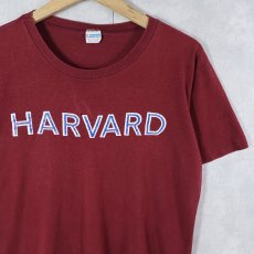 画像1: 70's Champion バータグ USA製 "HARVARD" プリントTシャツ M (1)