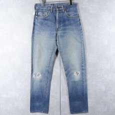 画像1: 【SALE】 70's Levi's 505 66single デニムパンツ W31 (1)