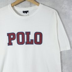 画像1: POLO Ralph Lauren ロゴプリントTシャツ L (1)