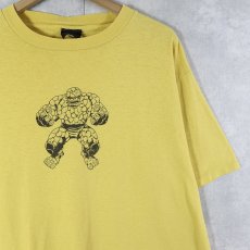 画像1: 90's FANTASTIC FOUR USA製 "The Thing" キャラクタープリントTシャツ XL (1)