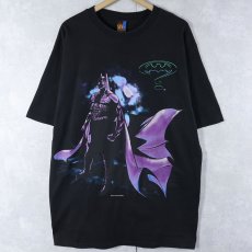 画像1: 90's DC COMICS "BATMAN FOREVER" キャラクタープリントTシャツ BLACK L (1)