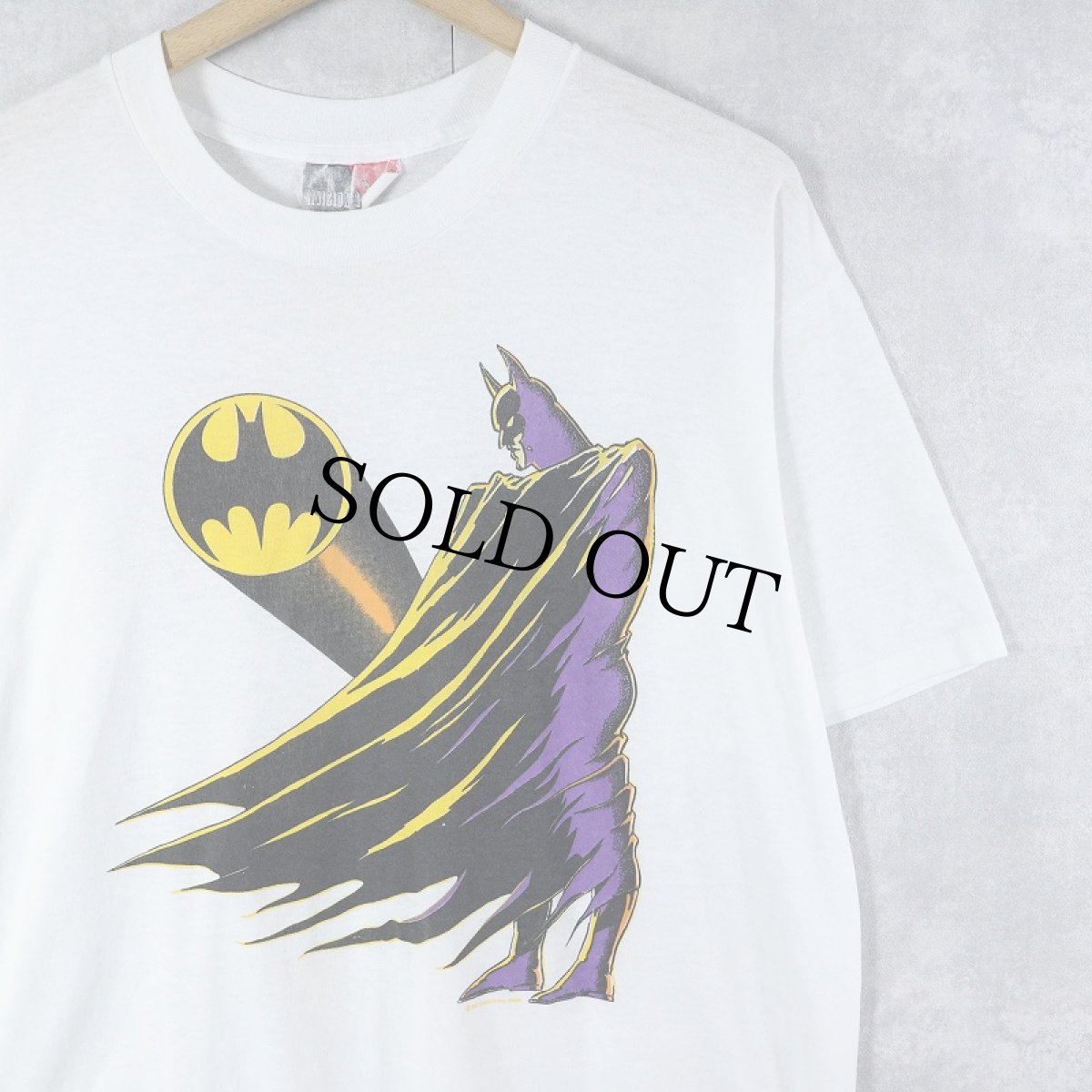 画像1: 80's DC COMICS USA製 "BATMAN" キャラクタープリントTシャツ L (1)