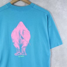 画像2: 80〜90's ZEBCO Rhino Rod 釣具メーカー アニマルプリントTシャツ (2)