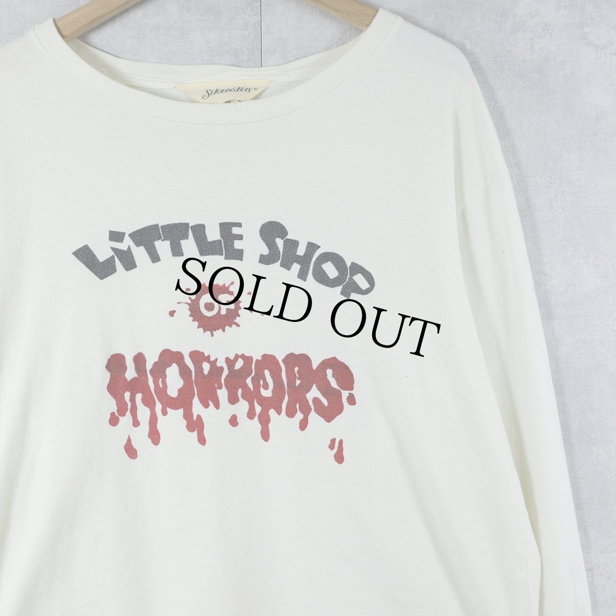 画像1: 90's ST.JOHN'S BAY USA製 "LITTLE SHOP OF HORRORS" ホラー映画 プリントロンT L (1)