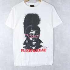 画像1: 90's Our Gang USA製 "PUNKWEAT" パロディプリントTシャツ M (1)