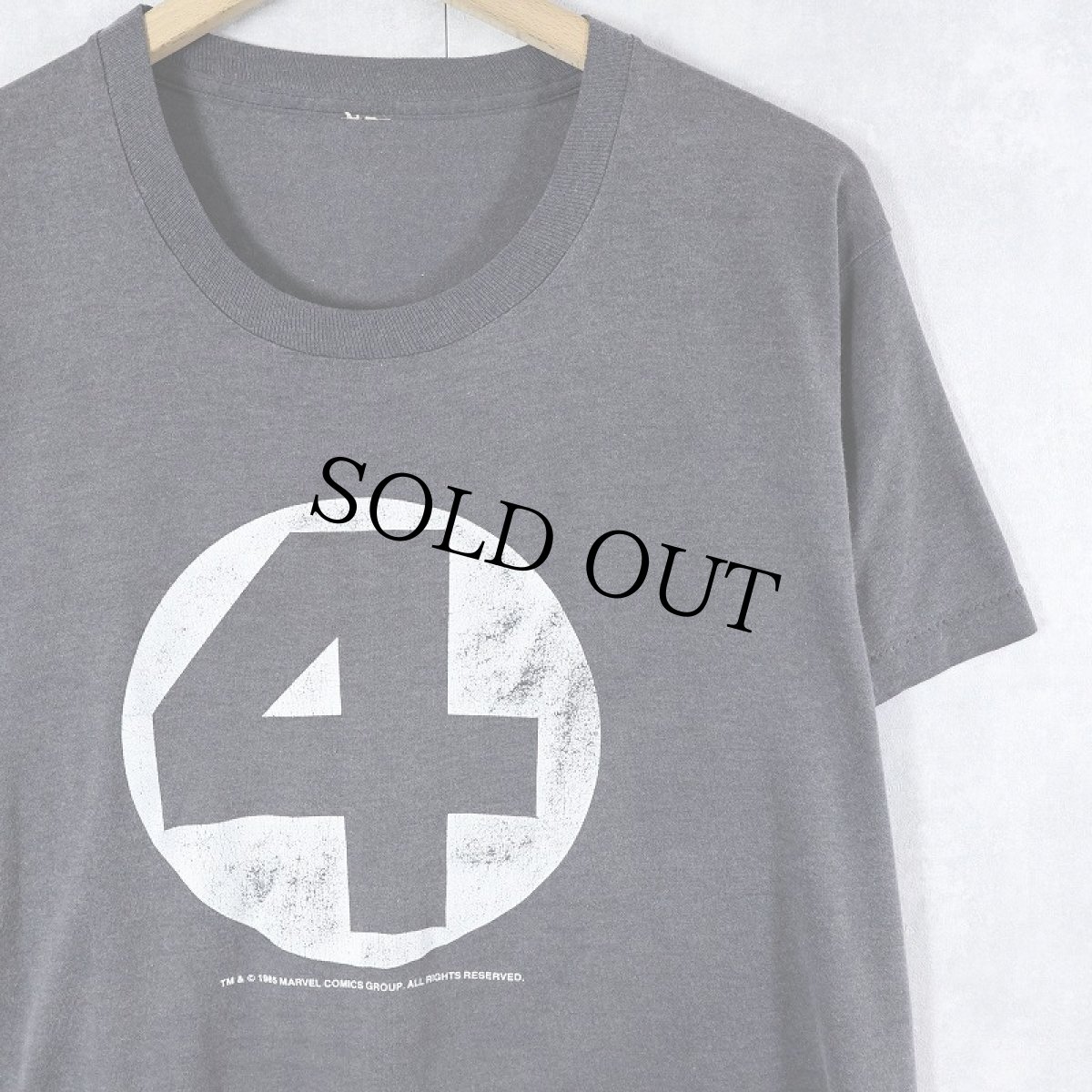 画像1: 80's MARVEL "FANTASTIC FOUR" ロゴプリントTシャツ (1)