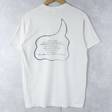 画像2: 90's USA製 "I Must Run Like..." チャリティーイベント イラストプリントTシャツ M (2)