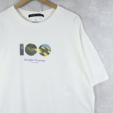 画像1: 90's Ford USA製 "Ford Motor Company 100 years" 自動車メーカープリントTシャツ XL (1)