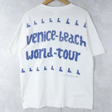 画像2: 1994 Harry Perry "venice-beach world-tour" ミュージシャンツアーTシャツ L (2)