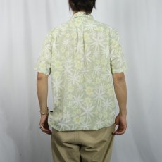 画像3: 2023SS Patagonia "ORGANIC COTTON" 花柄 コットン×ポリエステル ゴートゥシャツ L (3)