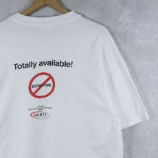 画像2: ORBiT "Available?" IT企業 プリントTシャツ XL (2)