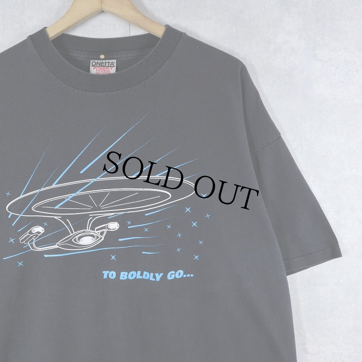 画像1: MURPHY'S ENTERPRISE テレビドラマパロディプリントTシャツ BLACK XXL (1)