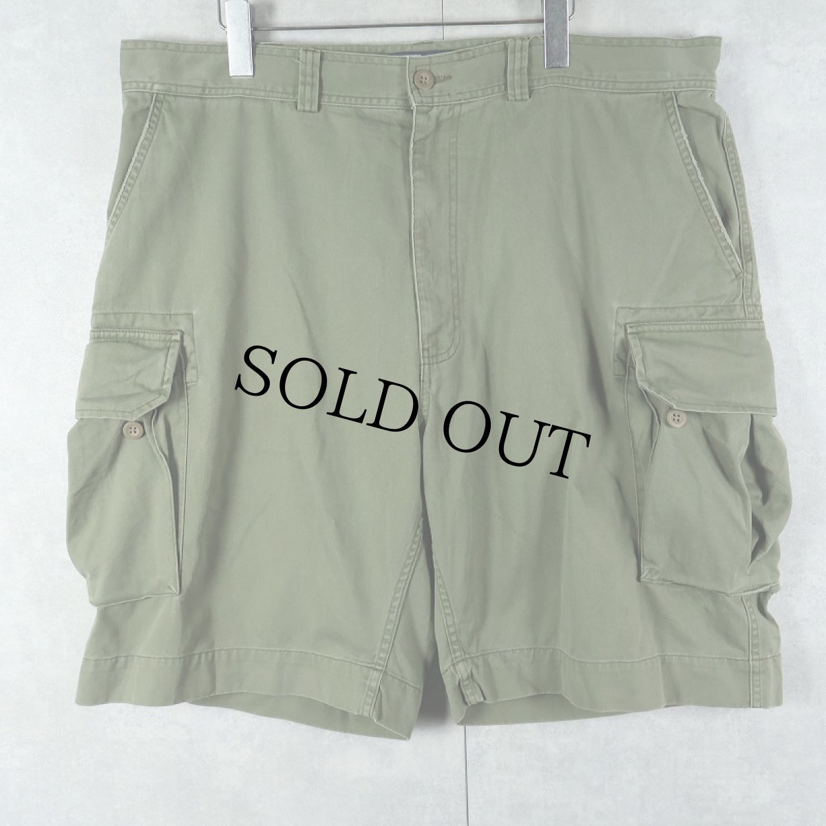 画像1: POLO Ralph Lauren "POLO CHINO" コットンチノカーゴショーツ W41 (1)