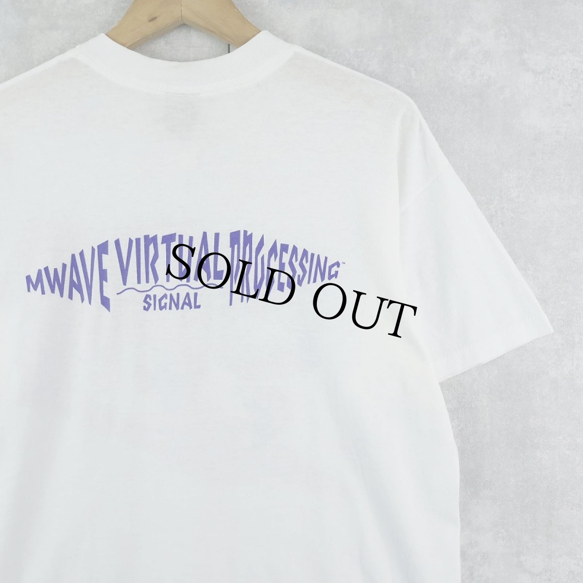 画像2: 90's Mwave Technology USA製 プリントTシャツ L (2)