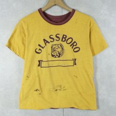 画像1: 60〜70's "GLASSBORO" ダブルフェイス リバーシブルTシャツ (1)