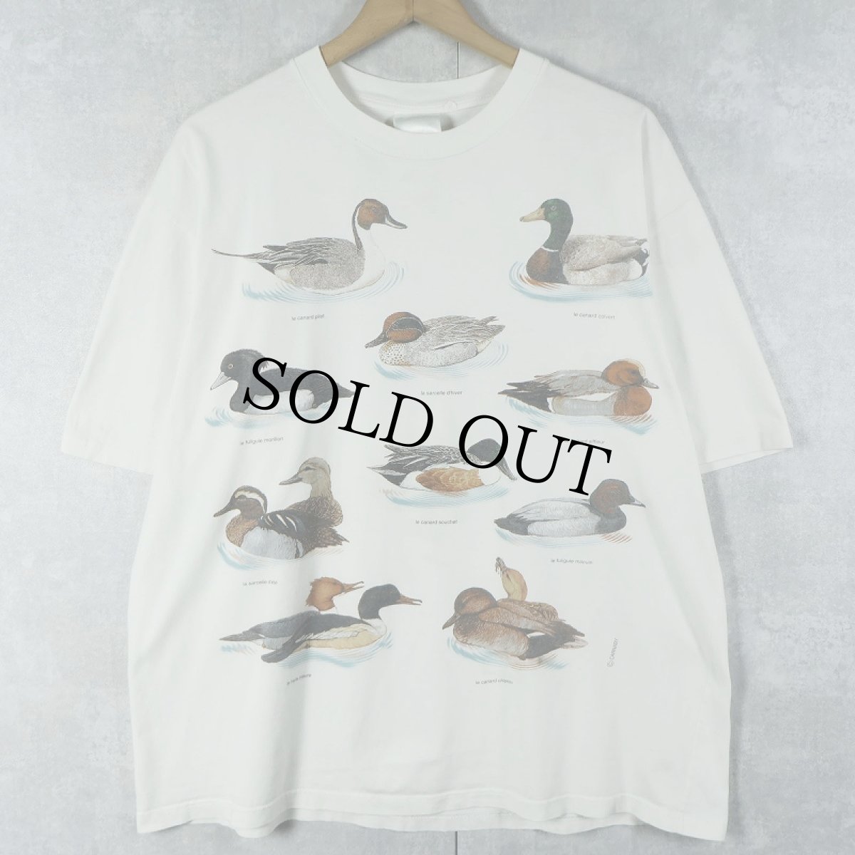 画像1: 【SALE】 カモ柄 プリントTシャツ XL (1)