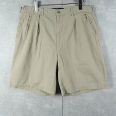 画像1: POLO Ralph Lauren "TYLER SHORT" 2タック チノショーツ W35 (1)