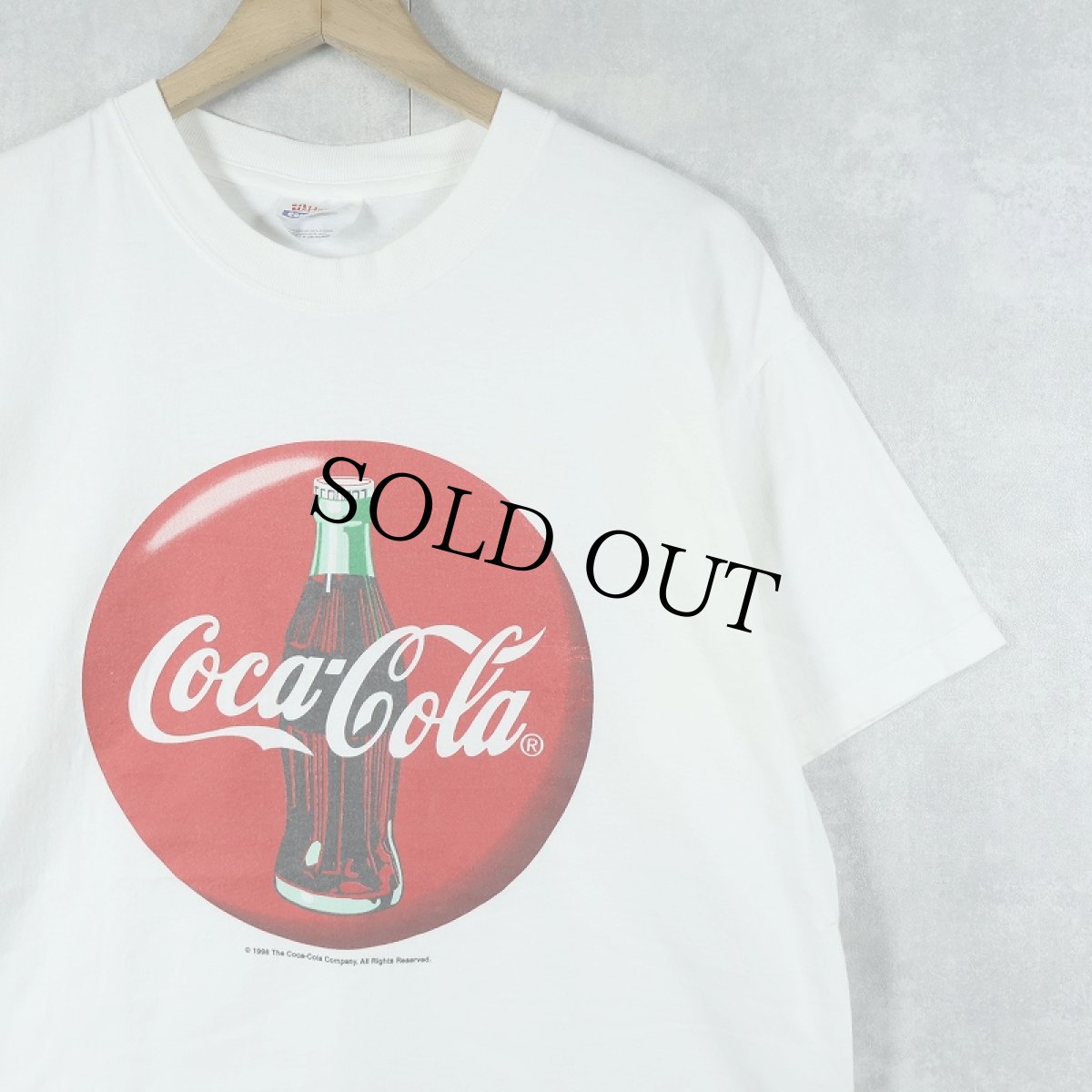 画像1: 90〜2000's Coca-Cola プリントTシャツ M (1)