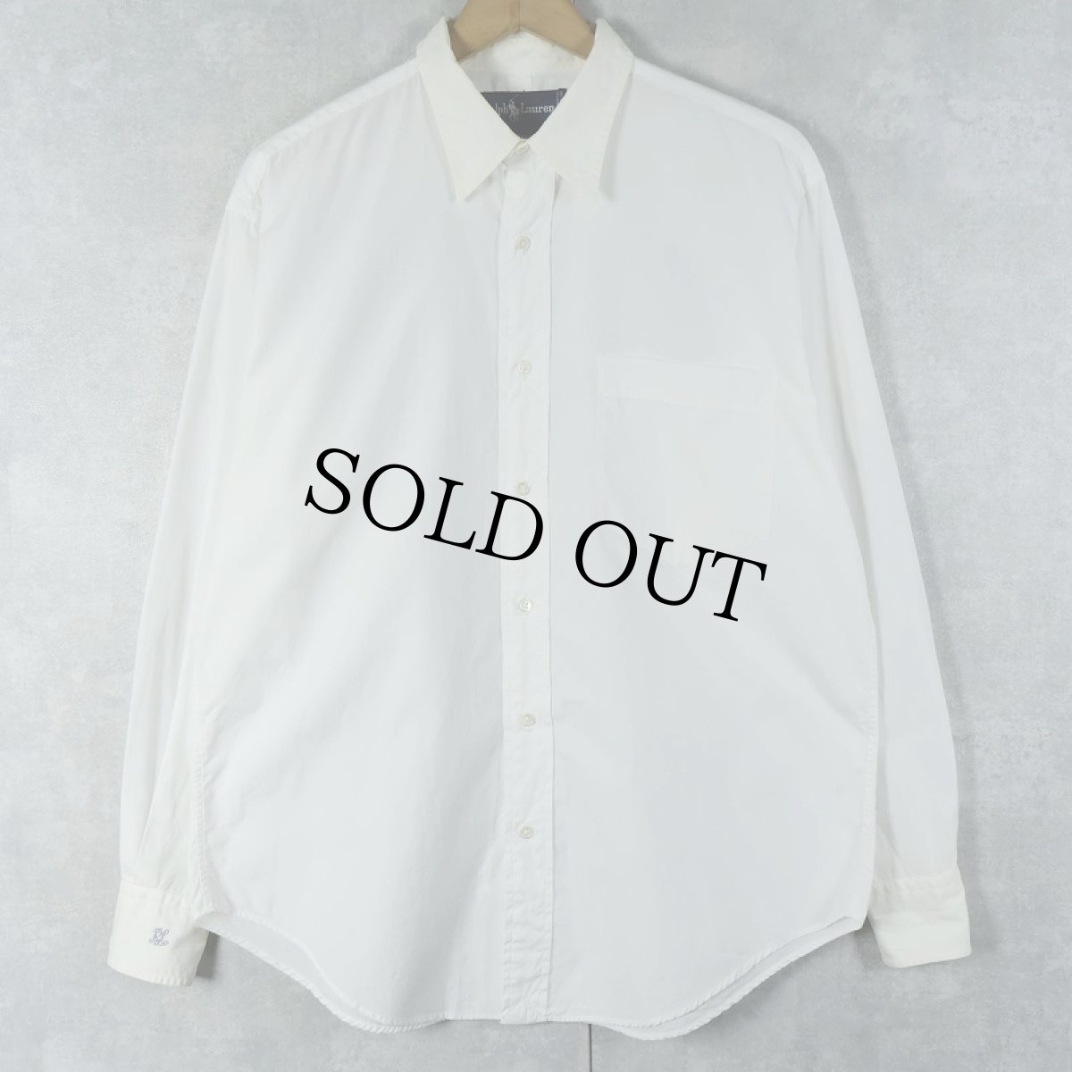 画像1: Ralph Lauren コットンシャツ SIZE12 (1)