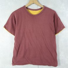 画像2: 60〜70's "GLASSBORO" ダブルフェイス リバーシブルTシャツ (2)