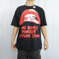 画像3: THE ROCKY HORROR PICTURE SHOW "ENTER AT YOUR OWN RISK!!" ホラー映画プリントTシャツ BLACK (3)