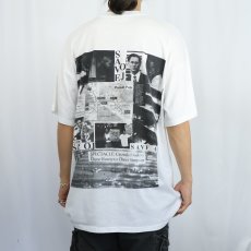 画像4: O.J. Simpson "NOT GUILTY?" フットボール選手プリントTシャツ XL (4)