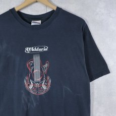 画像1: D'Addario 弦メーカー プリントTシャツ M (1)
