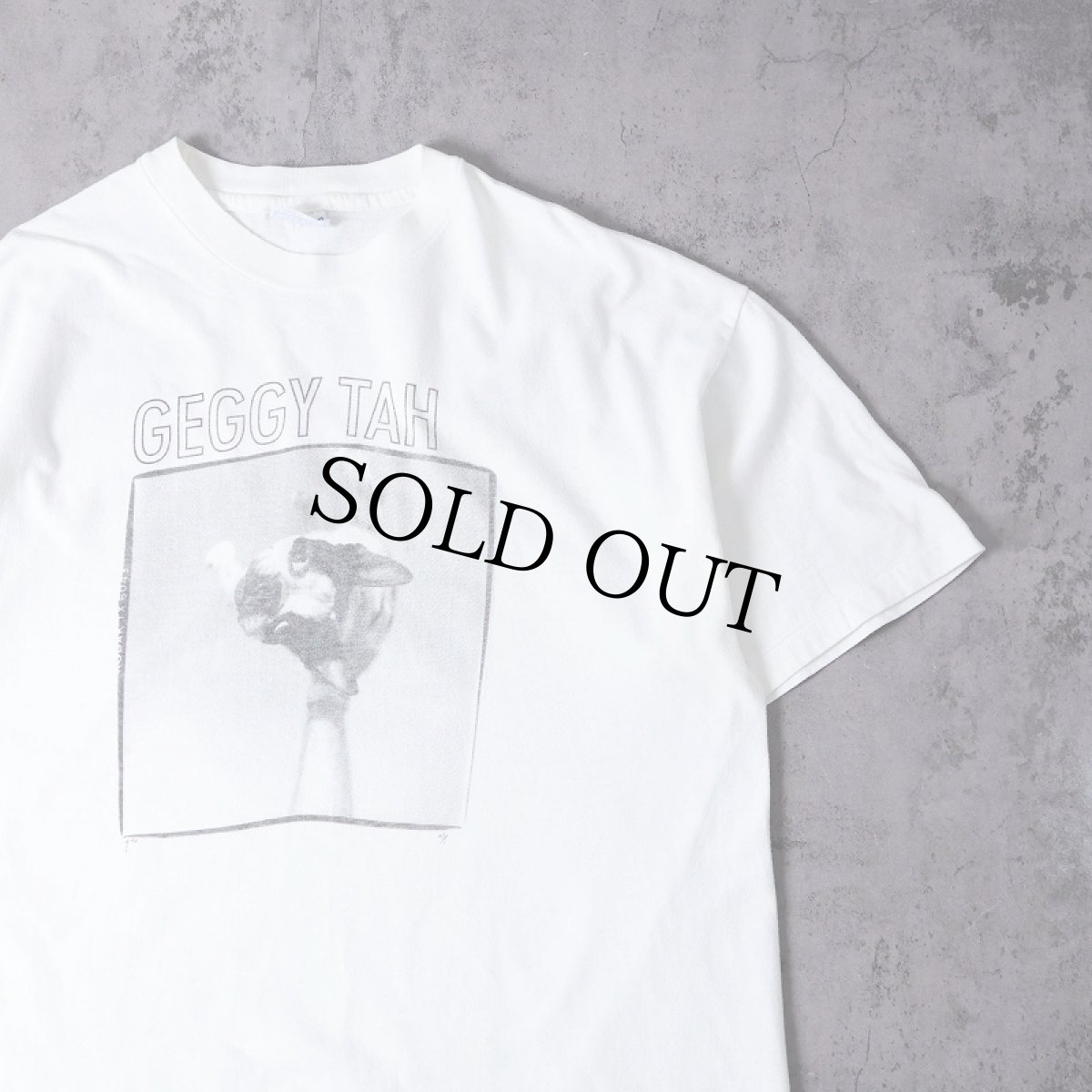 画像1: 90's GEGGY TAH オルタナティブロックバンド プリントTシャツ XL (1)