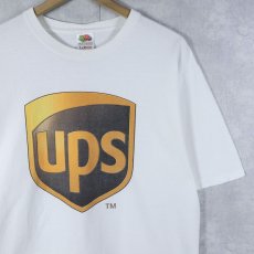 画像1: 2000's "CHASE" 物流企業 ロゴプリントTシャツ L (1)